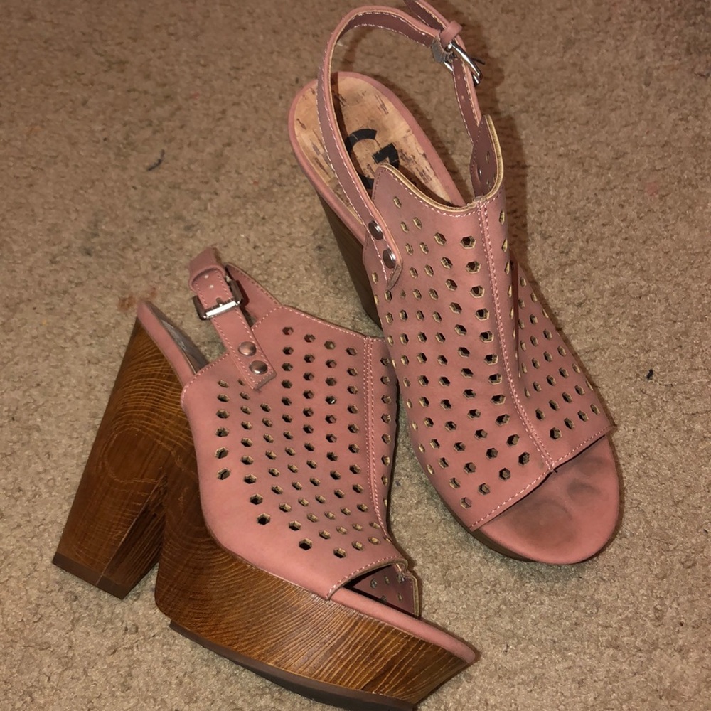 Mauve Pink Platform